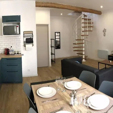 Apartamento Knf House - Superbe T2 Duplex, à 5min Des Arènes