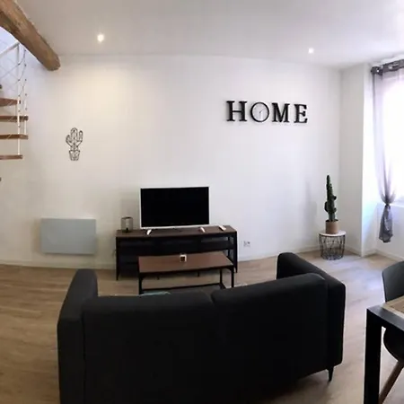 Knf House - Superbe T2 Duplex, à 5min Des Arènes * Nîmes